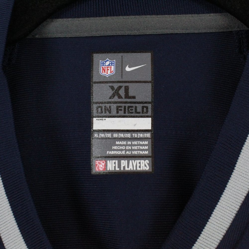 NFL New England Patriots Blue Brandin Cooks #14 Jersey Shirt Size XL - Picture 7 of 9